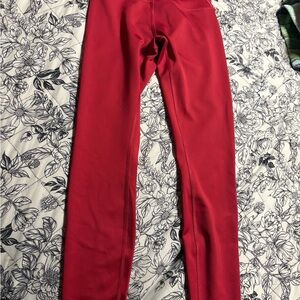 Alo Red Leggings
